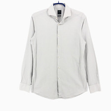HUGO BOSS Men T-Cristo Slim Fit Casual Formal Shirt Size M 40 - 153/4 
