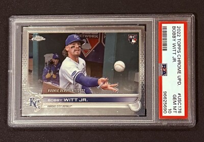 Bobby Witt Jr. Rookie Card PSA 10 Topps Chrome 2022 Gem Mint ? | eBay