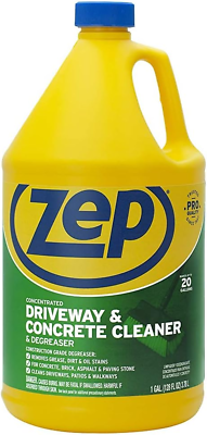 #ad Zep Driveway and Concrete Cleaner and Degreaser Concentrate 128 Ounce $55.99
