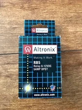 Altronix Part # RB5 - Relay Module 6 VDC or 12 VDC w/ DPDT Contacts - NEW IN BOX