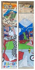 PEE-WEE'S PLAYHOUSE OFFICIAL PEE WEE BRAND KITE NEW SEALED PACKAGE 29" X 32" 