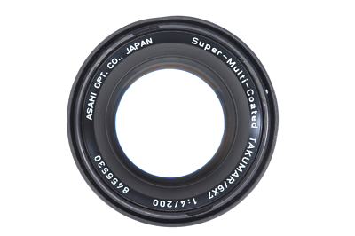 🎦 Pentax 67 6x7 Super Multi Coated Takumar 200mm F/4 #8456530