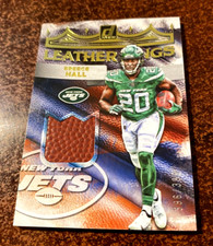 2022 Donruss BREECE HALL Leather Kings RC Rookie Jersey Relic SP #d /399 NY JETS