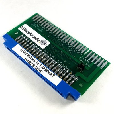 Pac-man/Ms. Pac-man PCB to JAMMA cabinet adapter - MikesArcade