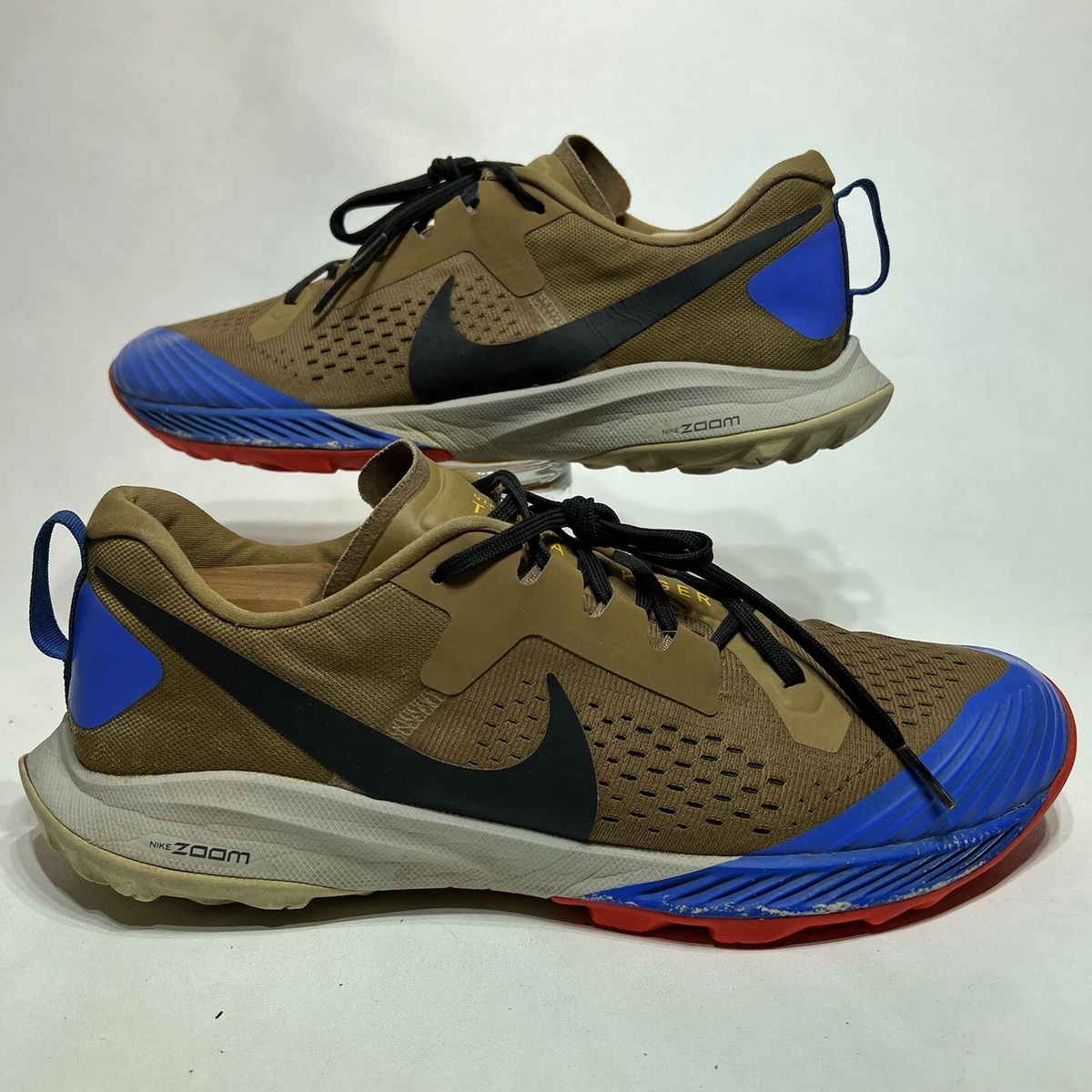 contenido Lugar de nacimiento Extremadamente importante Nike Air Zoom Terra Kiger 5 Mens Sz 11.5 Trail Running Shoes Sneakers Brown  | eBay