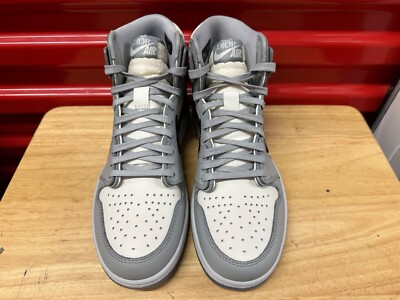 NEW Nike Air Jordan 1 High Dior Wolf Grey Sail CN8607-002