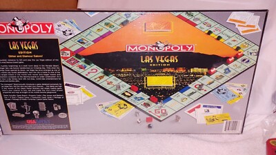 Monopoly Las Vegas Edition Board Game NIB FS RARE VINTAGE | eBay