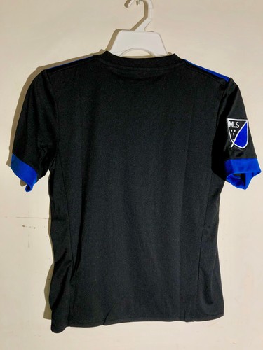 Camiseta Adidas MLS San Jose Earthquakes Team Negra Juvenil Talla L - Imagen 2 de 2