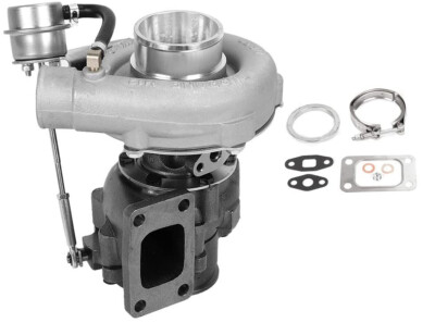 T04E T3/T4 .63 TURBO TURBOCHARGER COMPRESSOR 300+HP W/ INTERNAL WASTEGATE V-BAND