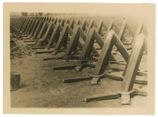 Orig. Foto Panzersperren der KW-Linie Dyle Stellung bei ERNAGE Belgien 1940