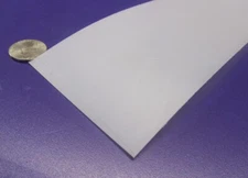 Hdpe White Bar 1/32" (.031") Thick x 3.00" Wide x 36" Long, 6 Pcs, 18 Ft Total