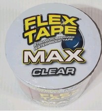 Flex Seal Flex Tape MAX Clear 4 in. X 25 ft. Repair Tape Patch Bond Seal