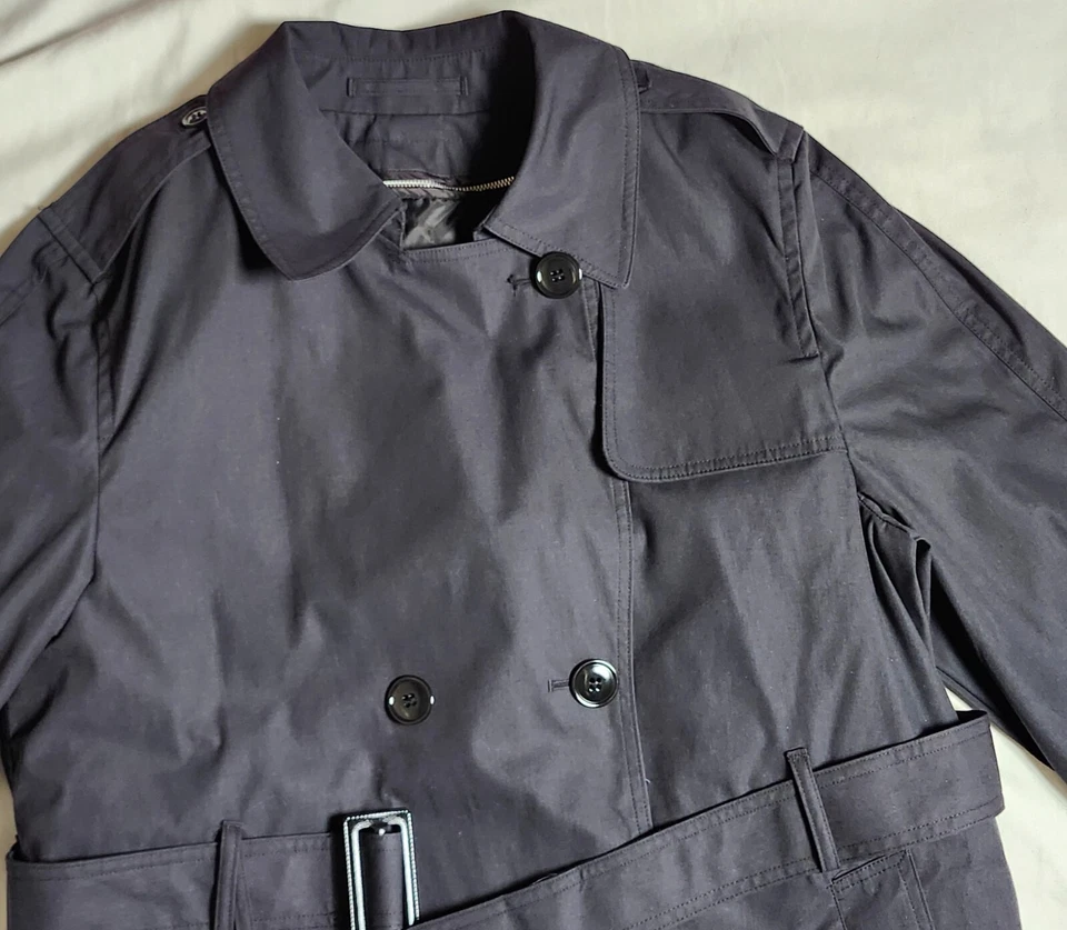 Defence Logistics Agency Garrison Collection Women's Trench Coat Size 16R - Image 2 of 4