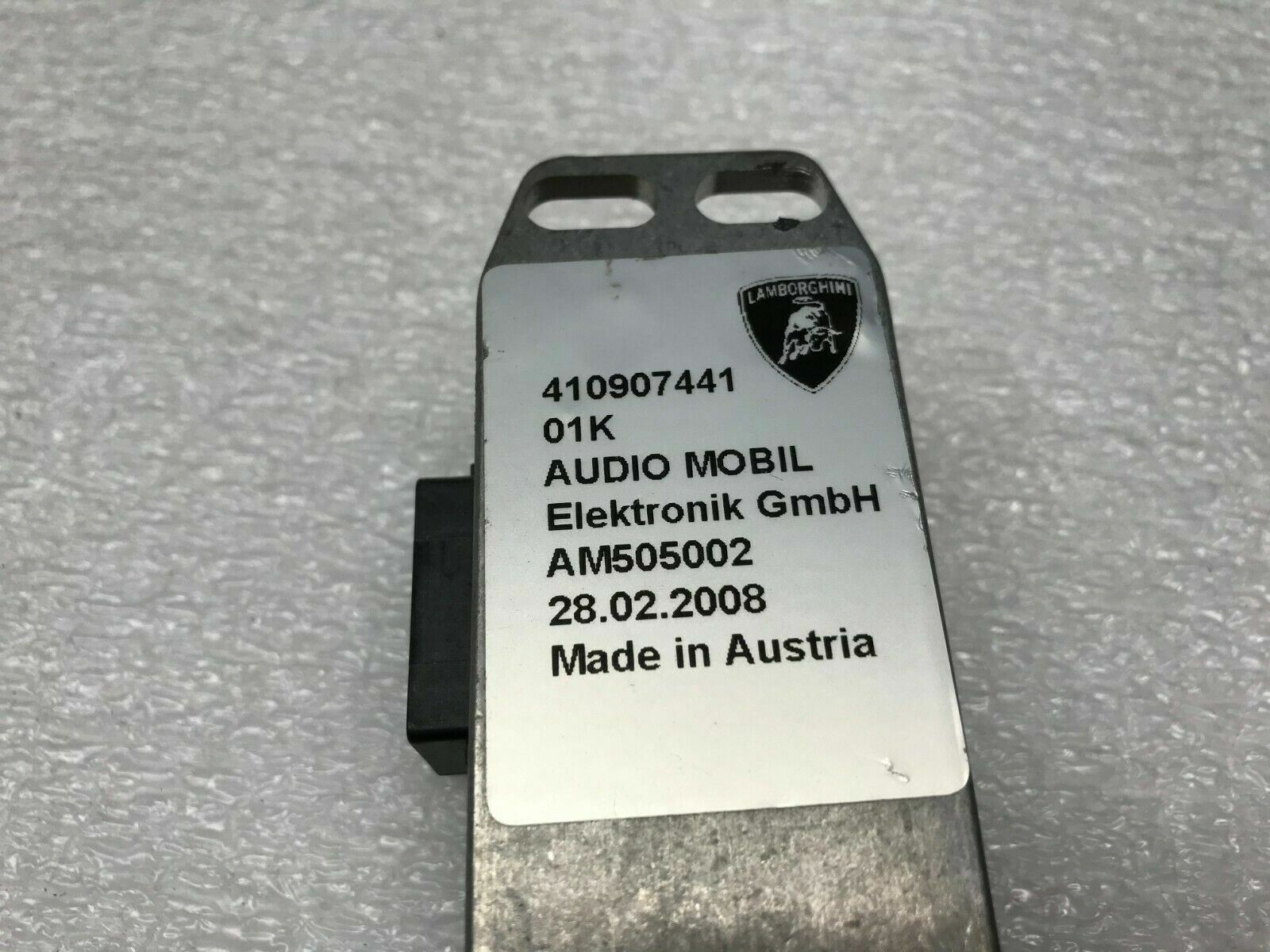 LAMBORGHINI MURCIELAGO LP640 REAR VIEW CAMERA CONTROL UNIT OEM 410907441