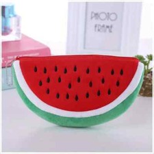 Watermelon Wallet, Zipper Fruit Shape Coin Purse, Small Storage Bag, Pencil Case