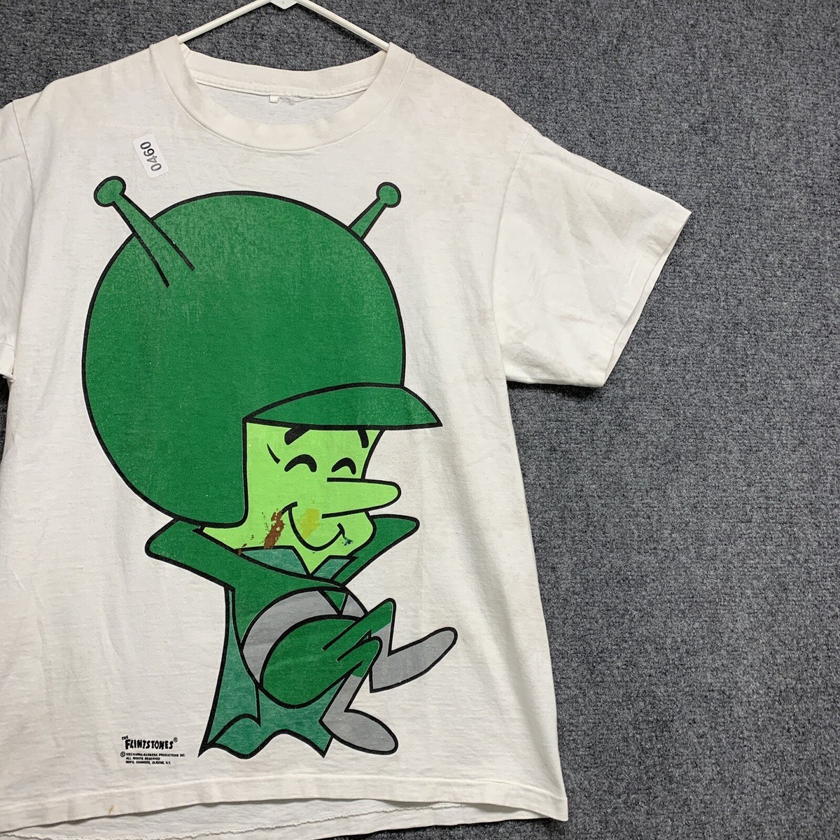 Vintage The Flintstones Great Gazoo T-shirt Size Large White Men’s 90s
