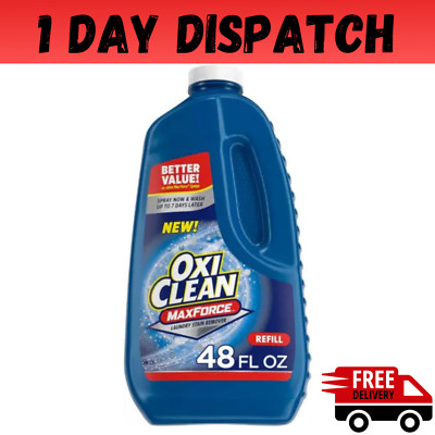 OxiClean MaxForce Stain Remover Spray Refill. 48 fl oz*
