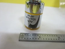 MICROSCOPE OBJECTIVE OLYMPUS ACH ACHROMAT 10X INFINITY OPTICS as pictured #U1-20