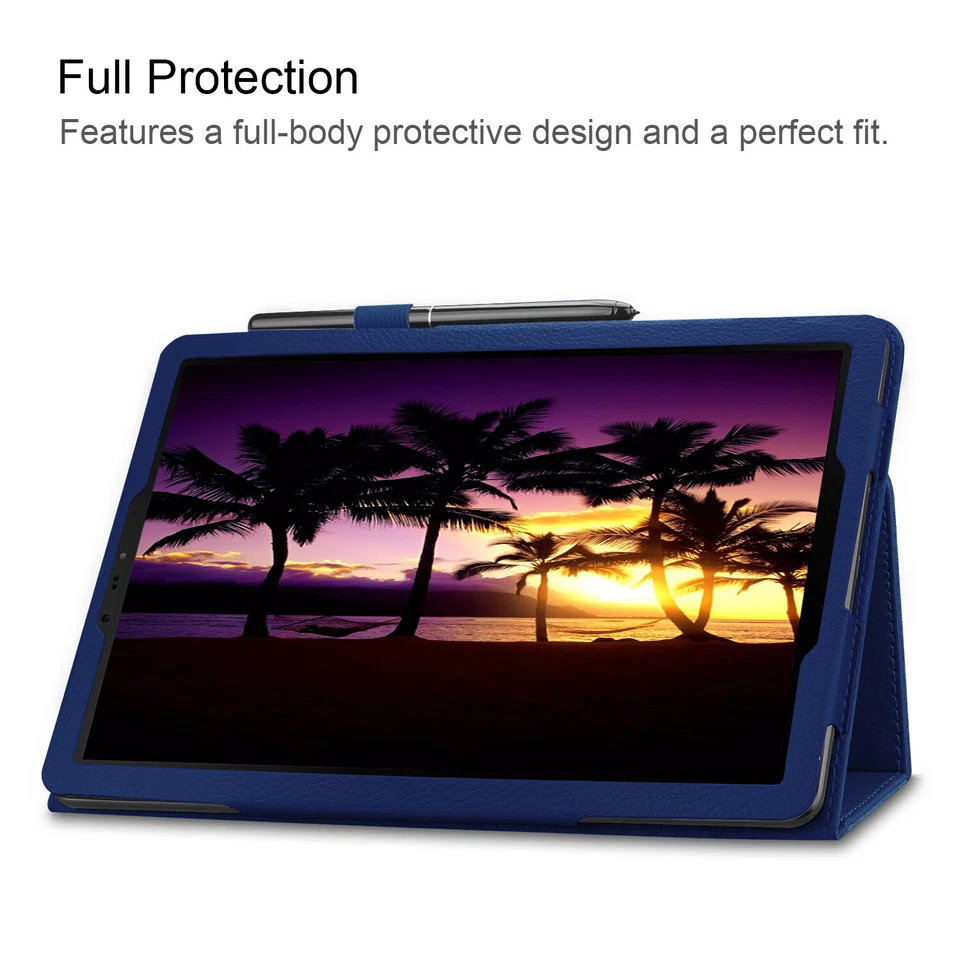 Folio Cover For Samsung Galaxy Tab S10 Lite S10 FE S9 S7 A9+ A7 Lite Tablet Case - Image 4 of 4