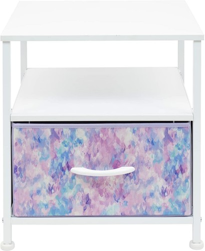 Sorbus Nightstand Shelf Storage w/ Drawer - Bedside Furniture & Accent End Table - 第 23/24 張圖片