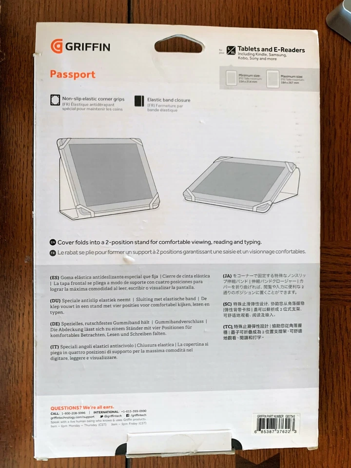 Griffin Passport Tablet And E - Reader Case L/XL - Image 2 of 3