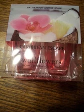 *New *2pk ~ CARIBBEAN ESCAPE ~Wallflower Refill Bulbs~ Bath & Body Works