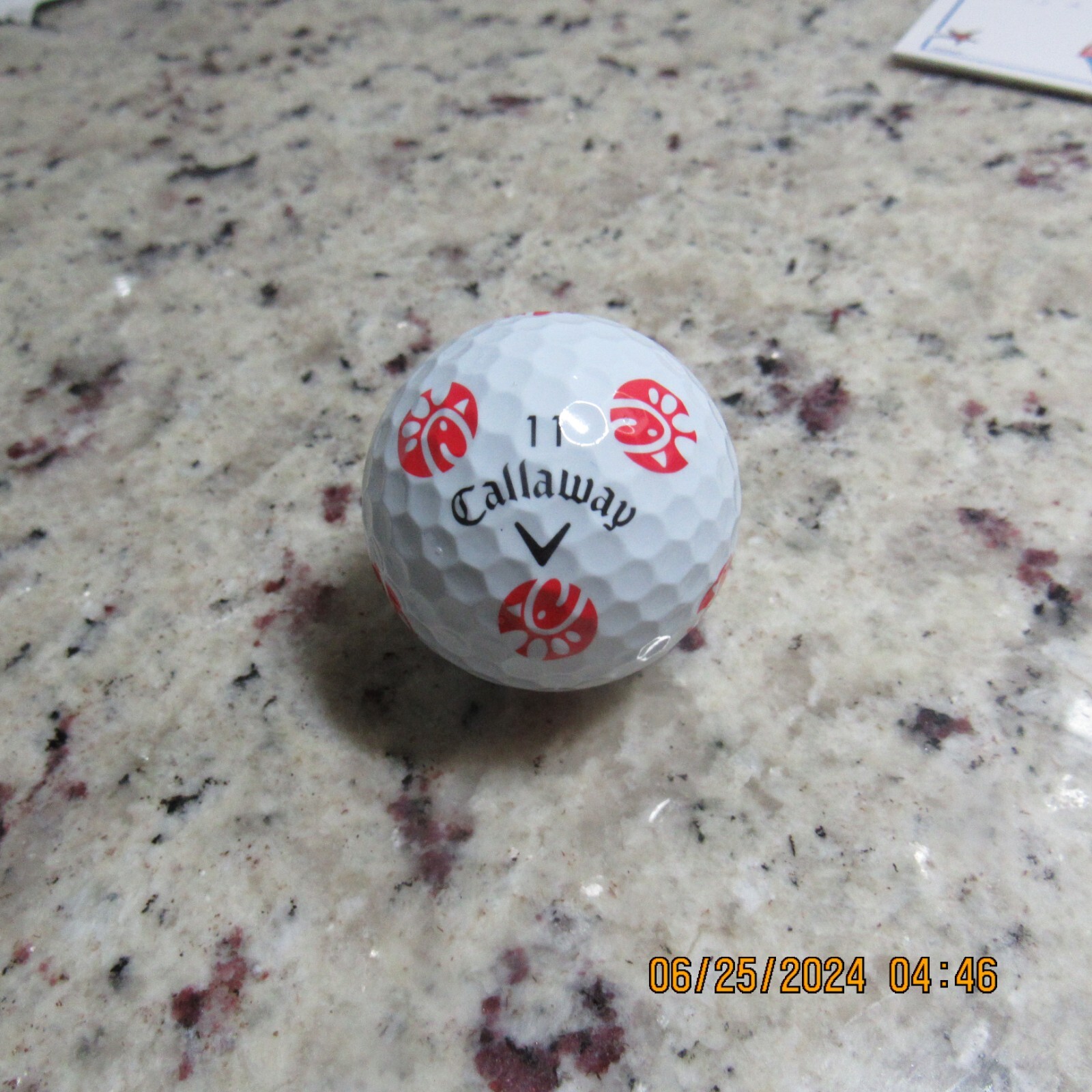 RARE CHICKFILA CALLAWAY TRUVIS GOLF BALL eBay