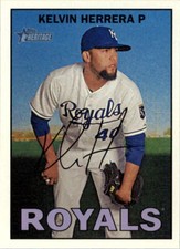 2016 Topps Heritage #146 Kelvin Herrera - NM