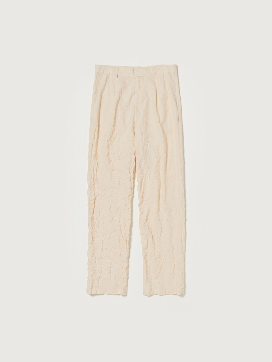 AURALEE WRINKLED WASHED FINX TWILL PANTS from Japan brand