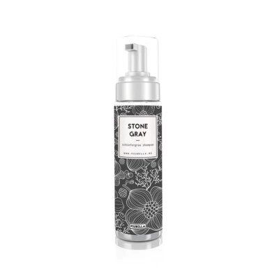 Piubella STONE GRAY schiefergrau Tönungsshampoo 200 ml - anti-graustich Shampoo