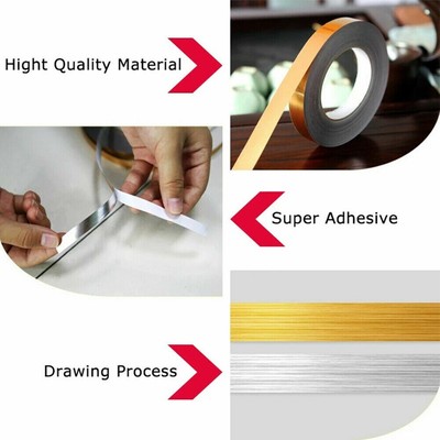 Easy Peel und 50m Wand Bodenfliese N?hgarn Streifen f��r nahtlose Optik