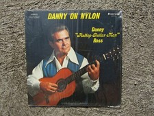 Danny on Nylon - Danny Ross - Flattop guitar man - Vintage vinyl record LP