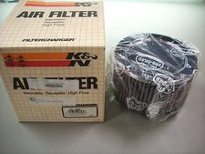 NEW UNIVERSAL ROUND 7 OD CHROME K&N AIR FILTE...