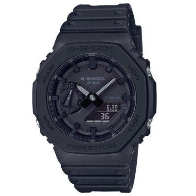 G-SHOCK GA-2100-1A1JF ブラック CASIO G-SHOCK GA-2100-1A1JF Carbon Core Guard Black Men's Watch