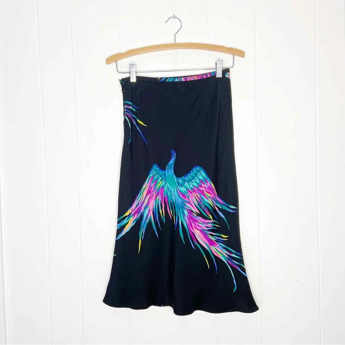 Jerome silk midi clearance skirt