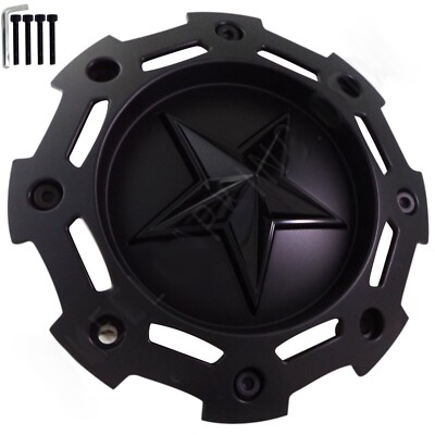 KMC 811 Rockstar II 2 XD Series Black Wheel Center Cap SC-190