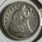 1853-P Seated Liberty Half Dime - With Arrows - (P28-13)