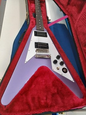 Epiphone Kirk Hammett 1979 Flying V Metallica Signature Gitarre aus Japan