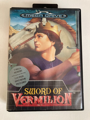 Sword of Vermilion - Sega Mega Drive/Genesis Videospiel
