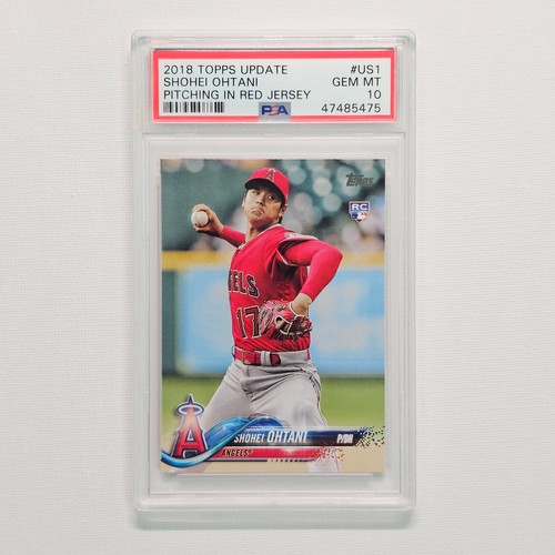 2018 Topps Update Shohei Ohtani RC #US1 PSA 10 GEM MINT Rookie @9H