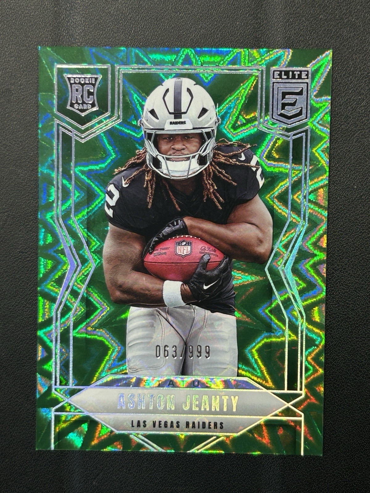 2025 Panini Donruss Elite - Rookie Ashton Jeanty #113 Status Explosion /999 (RC)