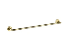 ICO Bath V7015 Volkano Glow 24" Towel Bar PVD Brushed Gold