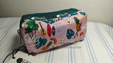Lesportsac Hawaii Rectangular Cosmetic Bag NWT US STOCK & SHIP