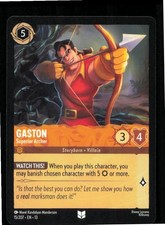 Gaston - Superior Archer 15/204 Uncommon Attack of the Vine Lorcana Near Mint
