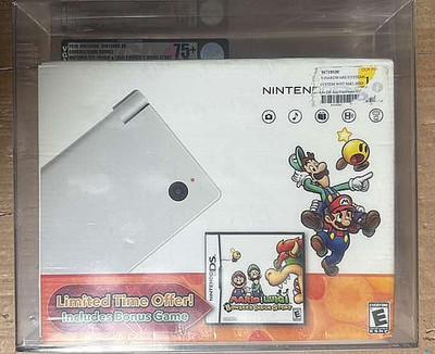 Nintendo DSi Mario & Luigi Bowser's Inside Story VGA 75+ New Factory Sealed