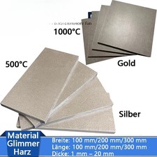 Glimmer Platten 500/1000°C Wärmedämmplatte...