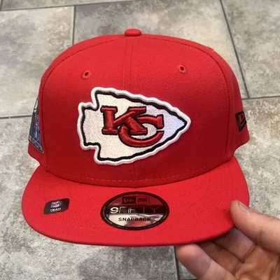 New Era 9FIFTY Kansas City Chiefs Super Bowl Snapback Hat Red One Size