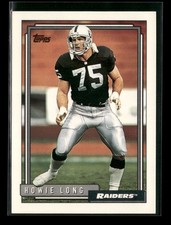 1992 Topps #124b Howie Long Los Angeles Raiders