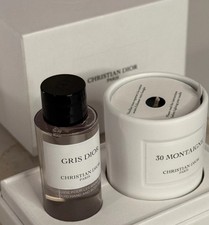 Christian DIOR VIP Gift Set 30 Montaigne Candle GRIS Dior hand body soap NIB