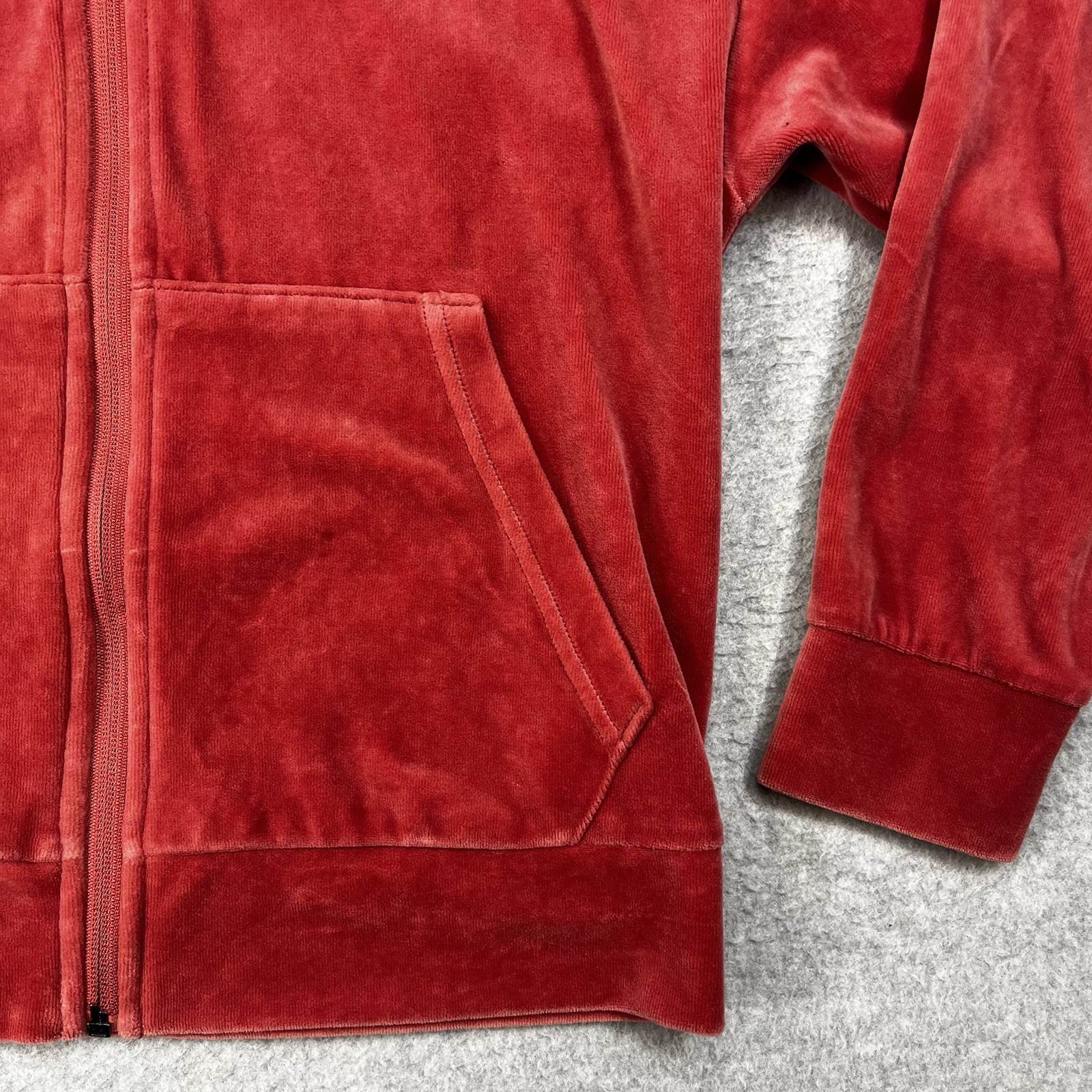 PUMA Essentials Elevated Velour FullZip Hoodie Wo… - image 3